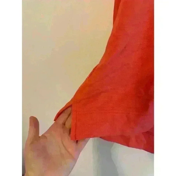 Loft Lou & Grey Signaturesoft Sweatshirt Coral/Orange Size Small - Picture 3 of 5